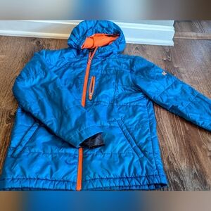 Under armour youth medium blue and orange winter coat